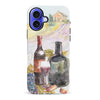iPhone 16 Plus Wine Bottles Painting Phone Case