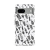 Google Pixel 8A Cocktails & Dreams Phone Case in White