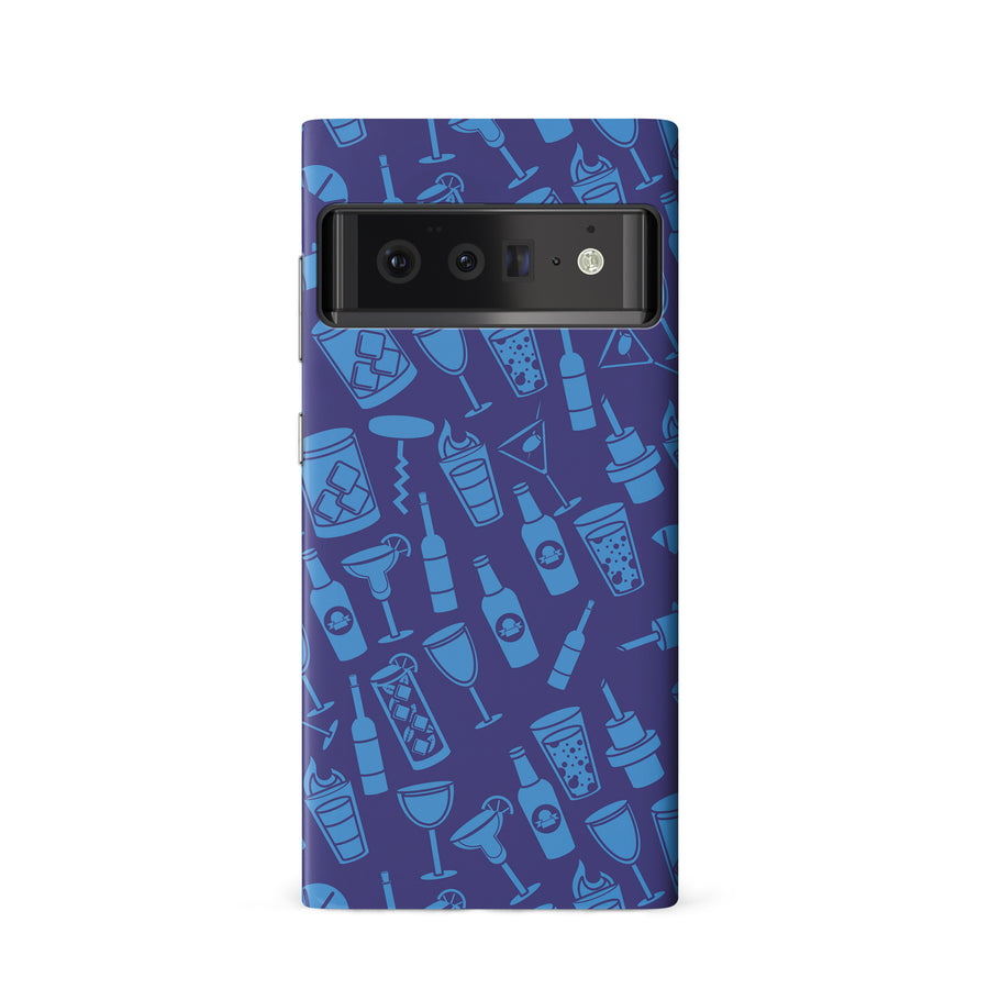 Google Pixel 6 Cocktails & Dreams Phone Case in Blue