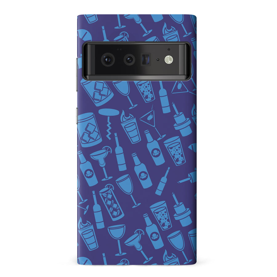 Google Pixel 6 Pro Cocktails & Dreams Phone Case in Blue