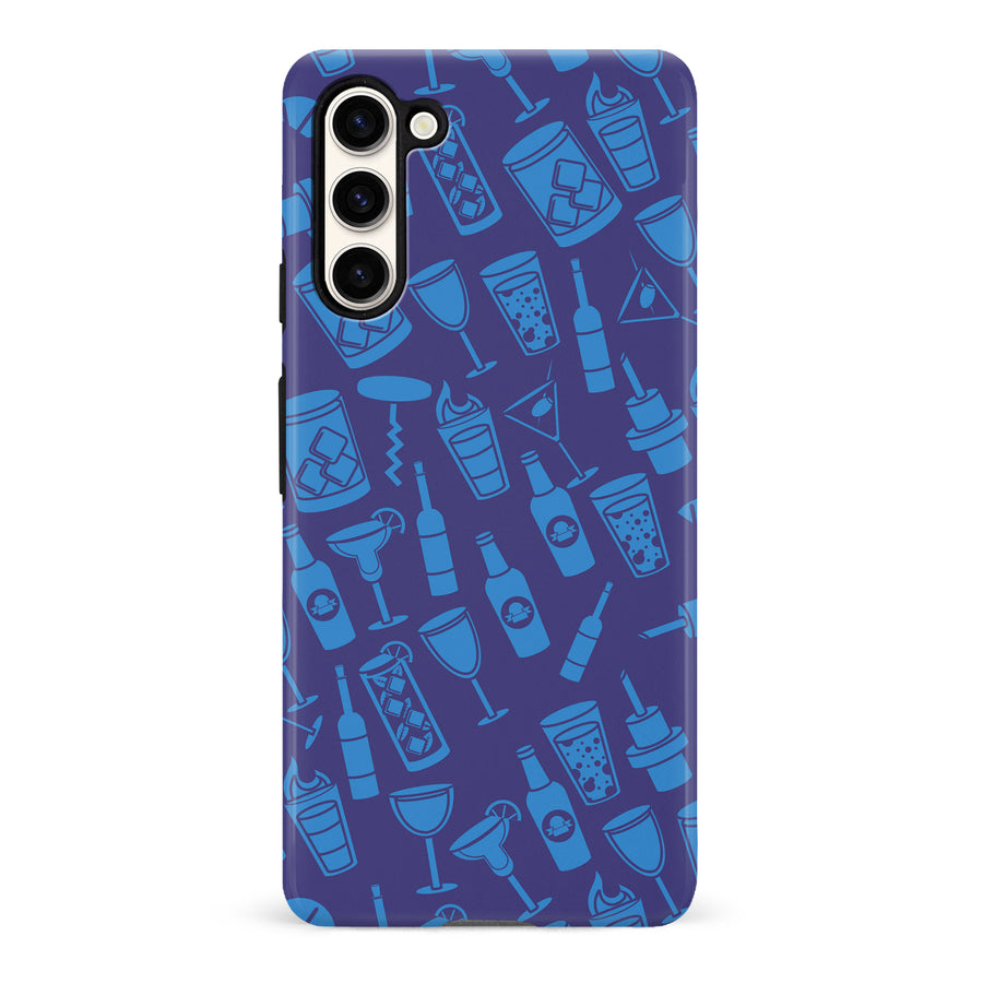 Samsung Galaxy S23 Cocktails & Dreams Phone Case in Blue