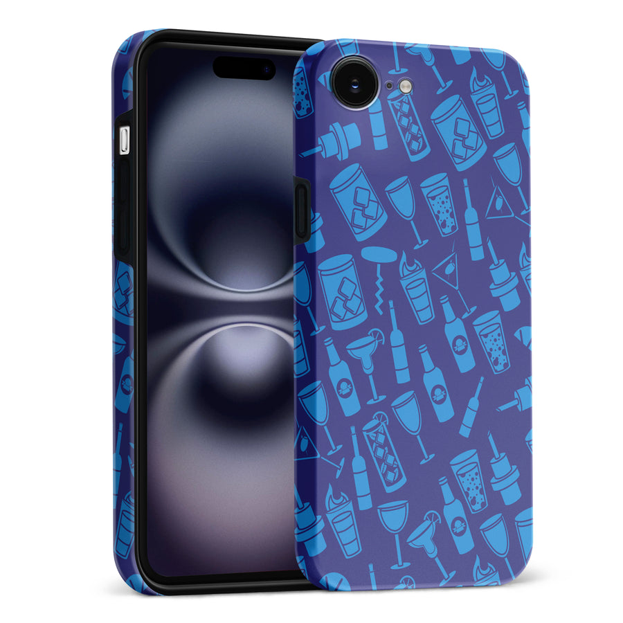 Cocktails & Dreams Phone Case - Blue