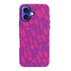 iPhone 16 Plus Cocktails & Dreams Phone Case in Magenta