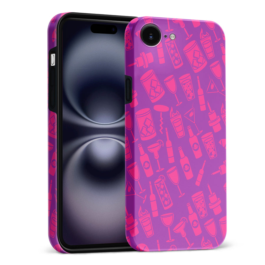 Cocktails & Dreams Phone Case - Magenta