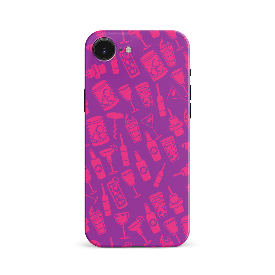 Cocktails & Dreams Phone Case - Magenta