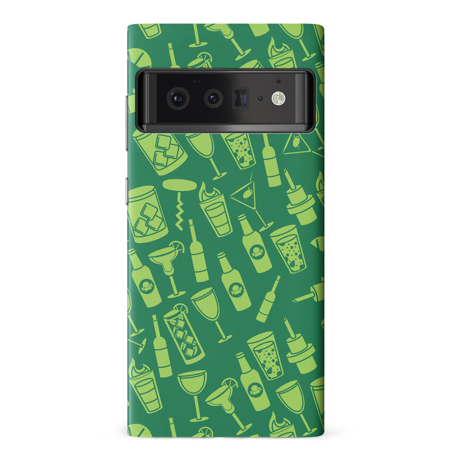 Google Pixel 6 Pro Cocktails & Dreams Phone Case in Green