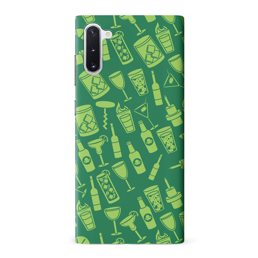 Samsung Galaxy Note 10 Cocktails & Dreams Phone Case in Green