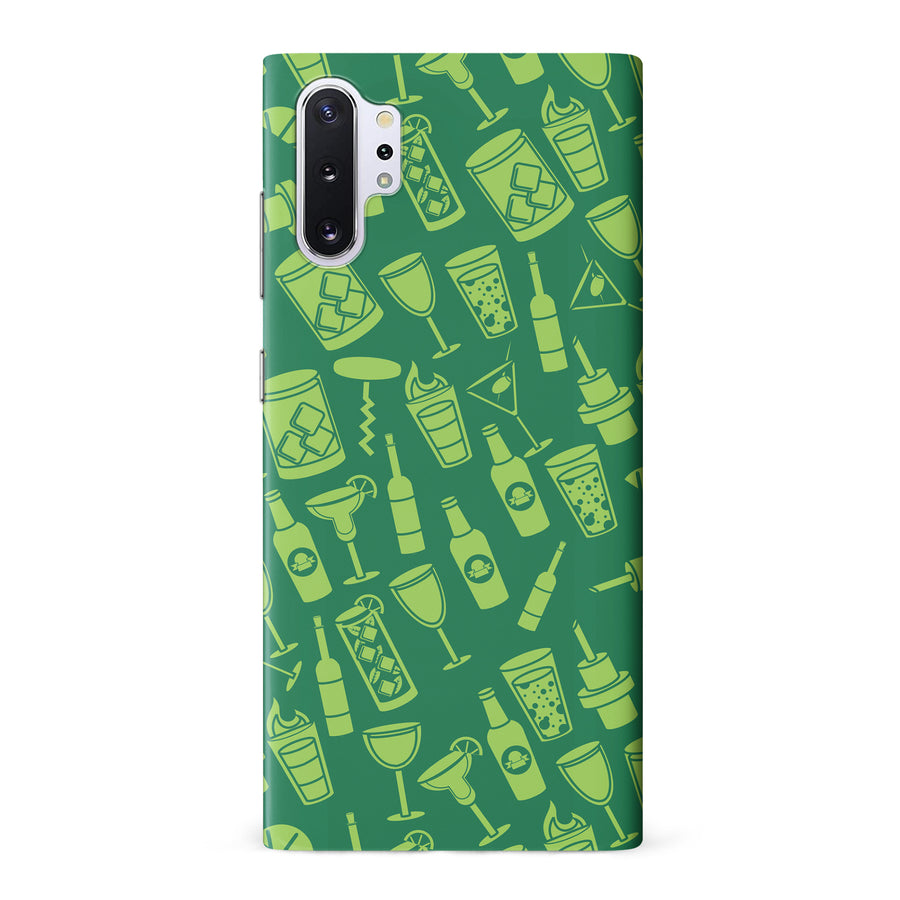 Samsung Galaxy Note 10 Plus Cocktails & Dreams Phone Case in Green