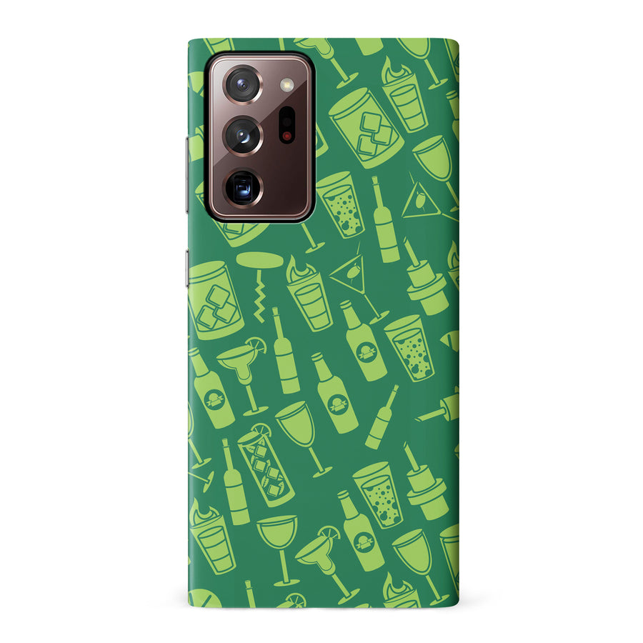 Samsung Galaxy Note 20 Ultra Cocktails & Dreams Phone Case in Green