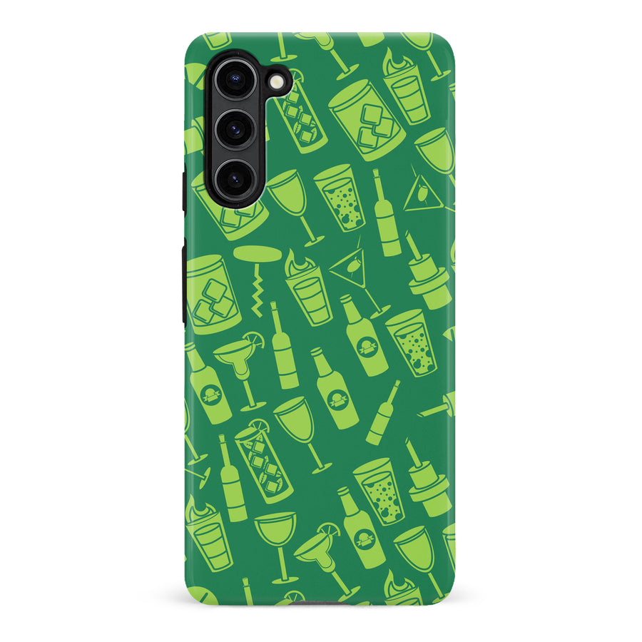 Samsung Galaxy S23 Plus Cocktails & Dreams Phone Case in Green
