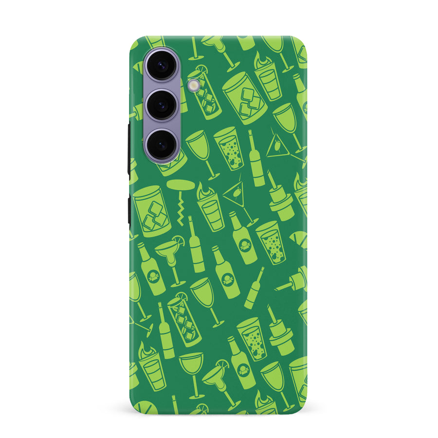 Samsung Galaxy S24 Plus Cocktails & Dreams Phone Case in Green
