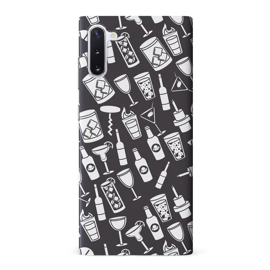 Samsung Galaxy Note 10 Cocktails & Dreams Phone Case in Black