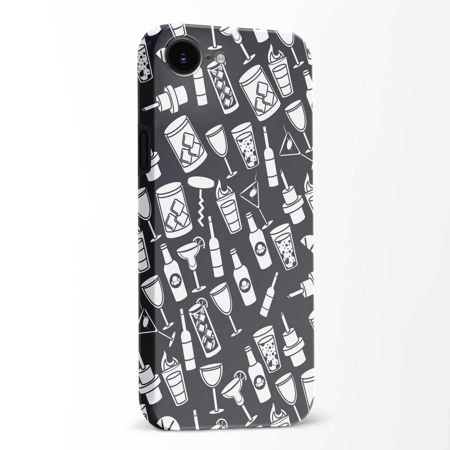 Cocktails & Dreams Phone Case - Black