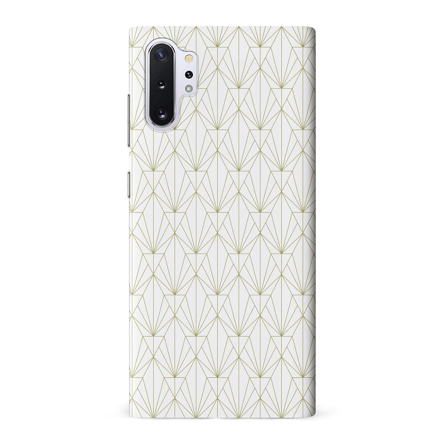 Samsung Galaxy Note 10 Pro Iconic Art Deco Phone Case in White