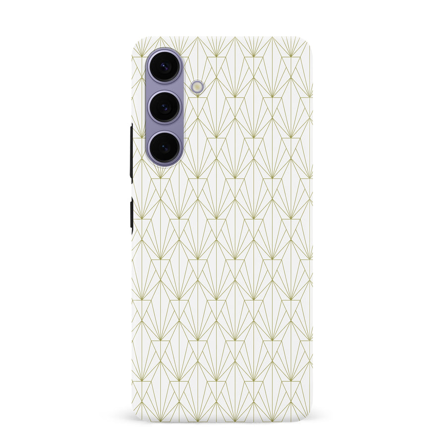 Showcase Art Deco Phone Case - White