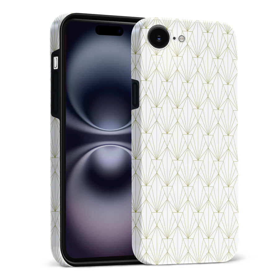 Showcase Art Deco Phone Case - White
