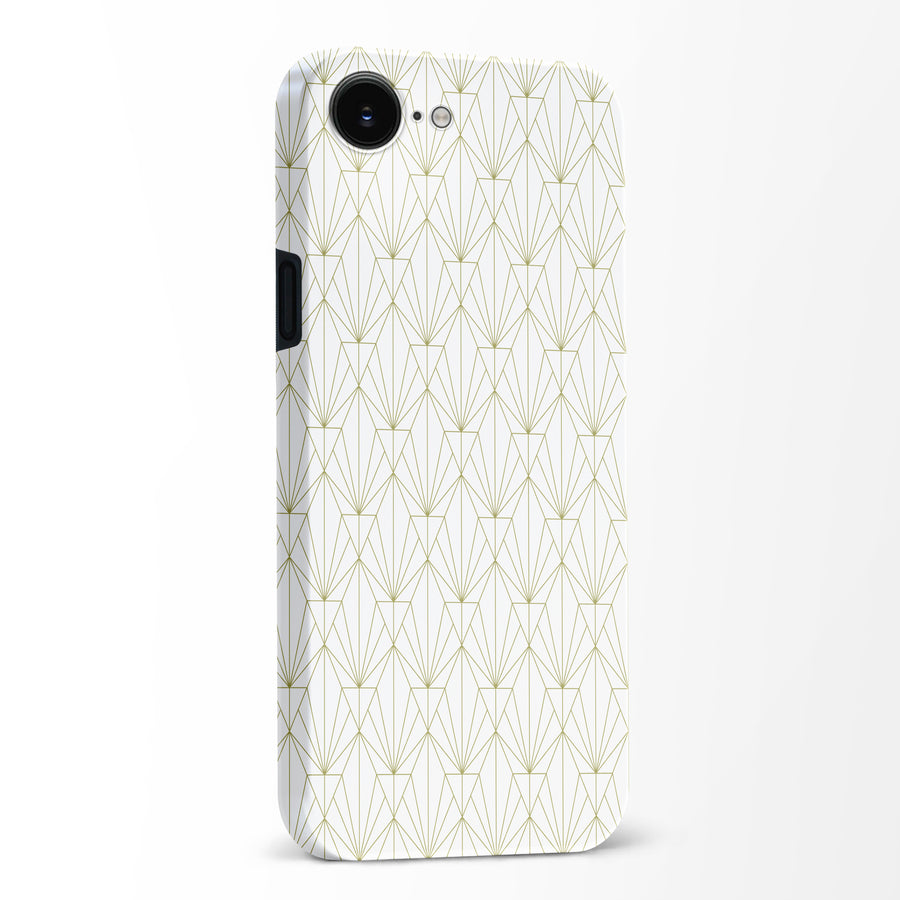 Showcase Art Deco Phone Case - White