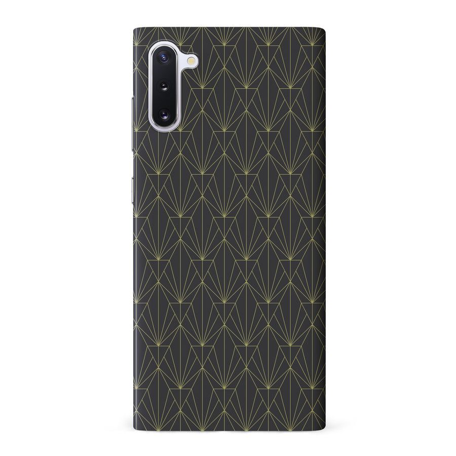 Samsung Galaxy Note 10 Iconic Art Deco Phone Case in Black