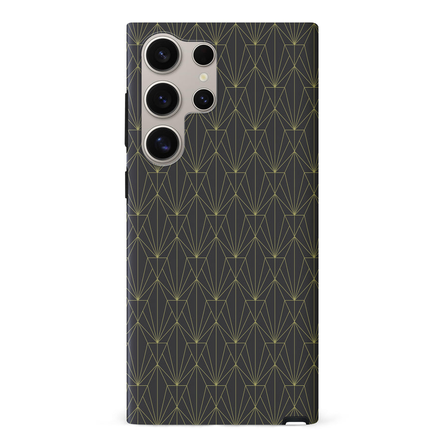 Showcase Art Deco Phone Case - Black
