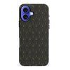 iPhone 16 Plus Showcase Art Deco Phone Case in Black