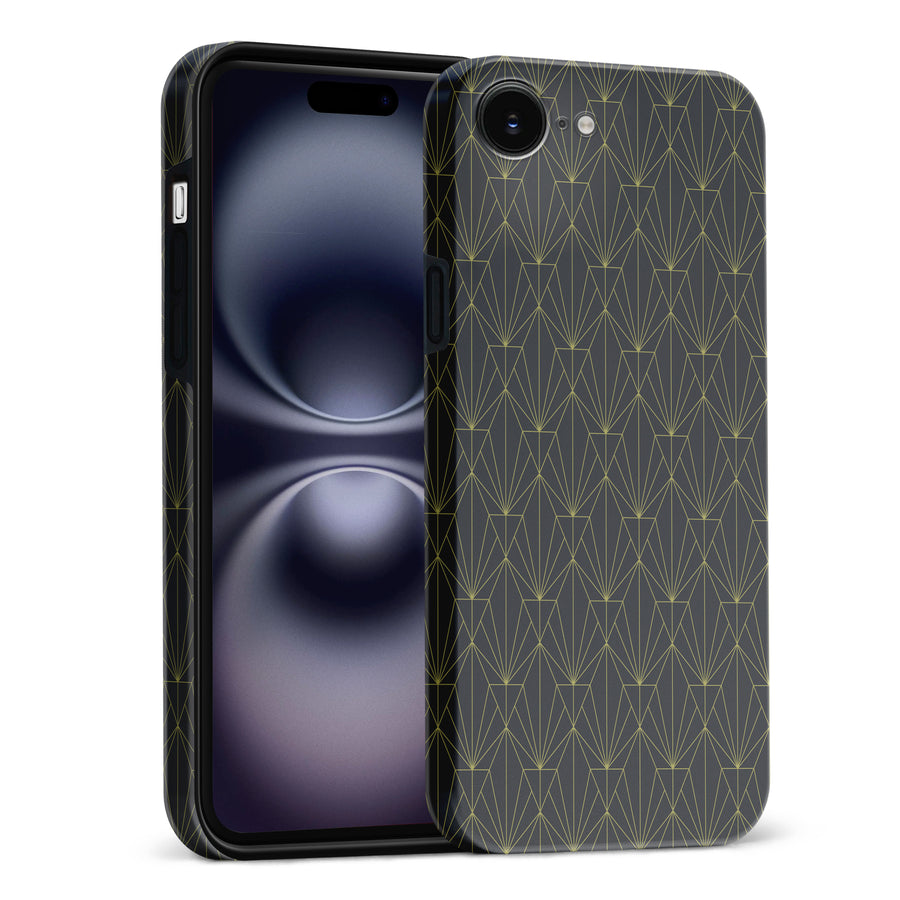 Showcase Art Deco Phone Case - Black
