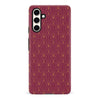 Samsung Galaxy S23 FE Showcase Art Deco Phone Case in Maroon