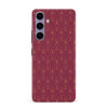 Samsung Galaxy S24 Plus Showcase Art Deco Phone Case in Maroon