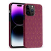 iPhone 15 Pro Max Showcase Art Deco Phone Case in Maroon