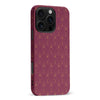 iPhone 16 Pro Max Showcase Art Deco Phone Case in Maroon