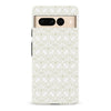 Google Pixel 7 Pro Iconic Art Deco Phone Case in White