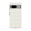 Google Pixel 8 Iconic Art Deco Phone Case in White