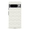 Google Pixel 8 Pro Iconic Art Deco Phone Case in White