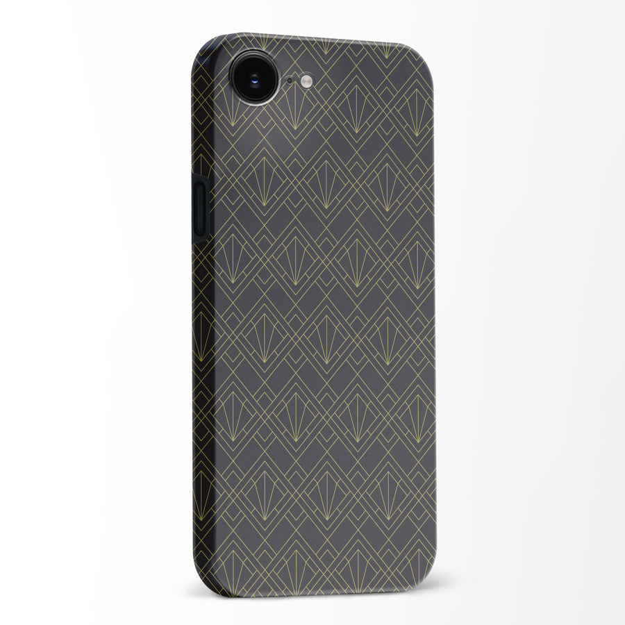 Iconic Art Deco Phone Case - Black