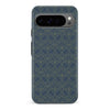 Google Pixel 9 Pro Iconic Art Deco Phone Case in Blue