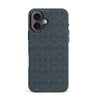 iPhone 16 Iconic Art Deco Phone Case in Blue