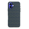 iPhone 16 Plus Iconic Art Deco Phone Case in Blue