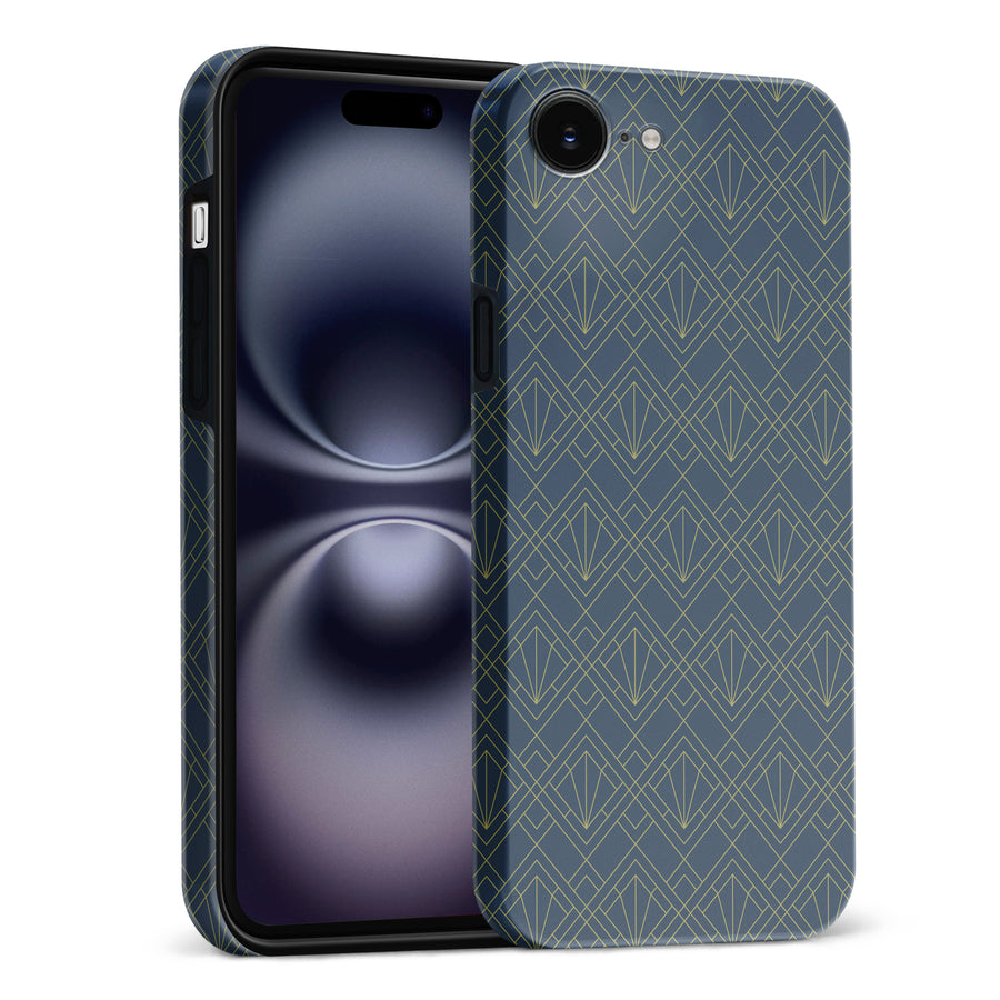 Iconic Art Deco Phone Case - Blue