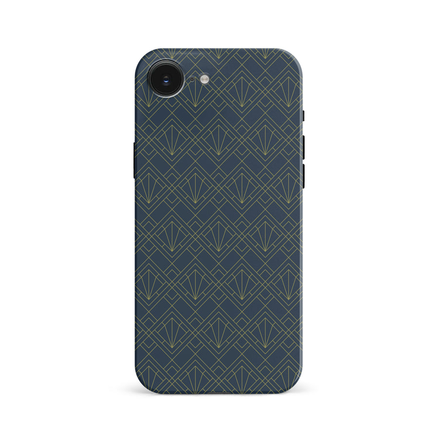 Iconic Art Deco Phone Case - Blue