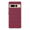Google Pixel 7 Pro Showcase Art Deco Phone Case in Maroon