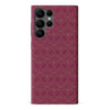 Samsung Galaxy S22 Ultra Showcase Art Deco Phone Case in Maroon