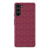 Samsung Galaxy S23 Plus Showcase Art Deco Phone Case in Maroon