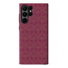 Samsung Galaxy S23 Ultra Showcase Art Deco Phone Case in Maroon