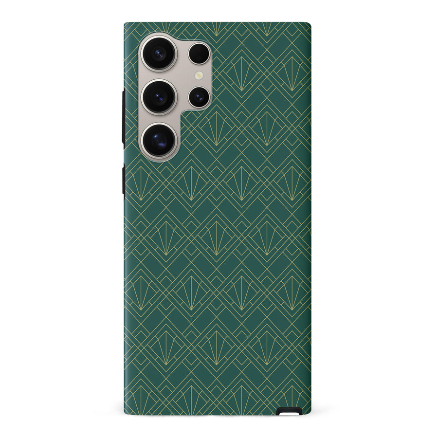 Iconic Art Deco Phone Case - Green