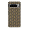 Google Pixel 8 Pro Curved Art Deco Phone Case in Black