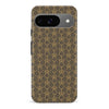 Google Pixel 9 Curved Art Deco Phone Case in Black