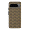 Google Pixel 9 Pro Curved Art Deco Phone Case in Black