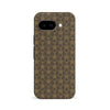 Curved Art Deco Phone Case - Black