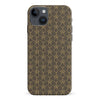 iPhone 15 Plus Curved Art Deco Phone Case in Black