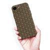 Curved Art Deco Phone Case - Black
