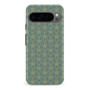 Google Pixel 9 Pro Curved Art Deco Phone Case in Green
